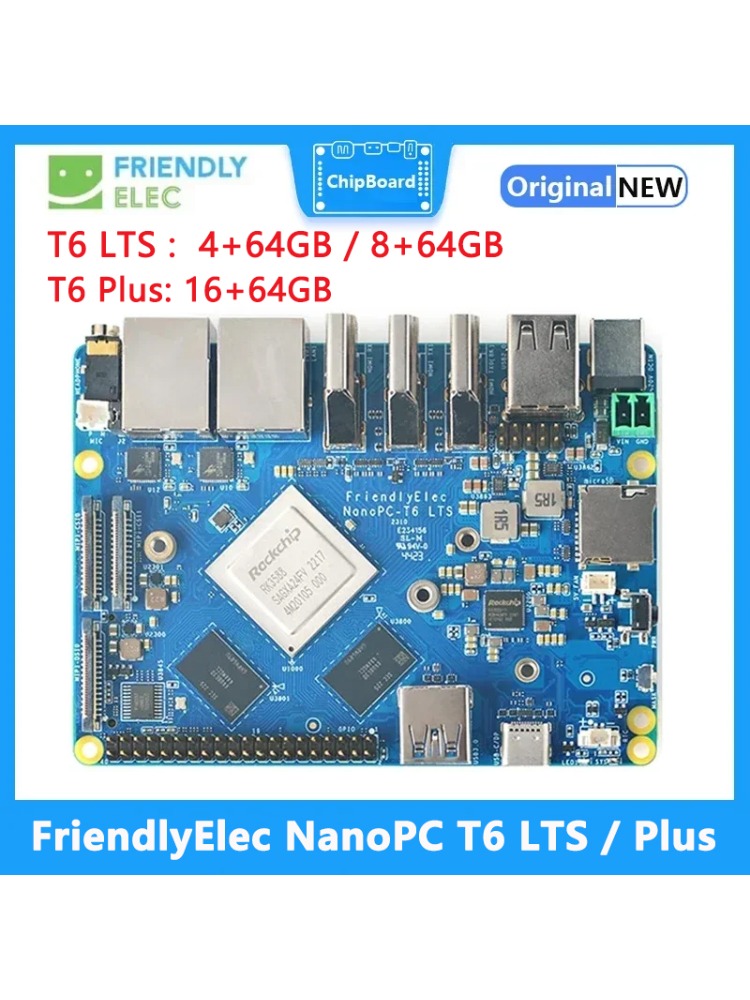 FriendlyElec NanoPC T6 LTS/Plu - đánh giá và giá Nanopc T6 16Gb