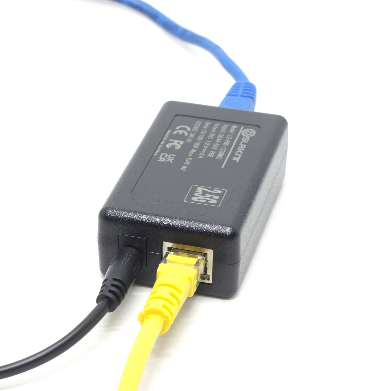 2.5G Gigabit Active PoE Splitt - đánh giá và giá Active Poe Splitter Gigabit 12V 2A