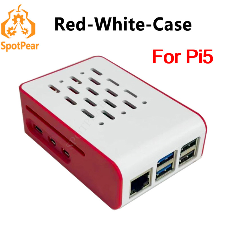 Raspberry Pi 5 Red-White cooli - đánh giá và giá Raspberry Pi 5 8Gb