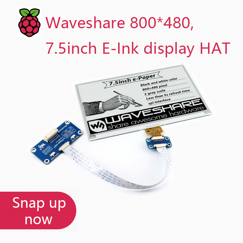 Waveshare 800*480,7.5inch E-In - đánh giá và giá Turing Pi 2