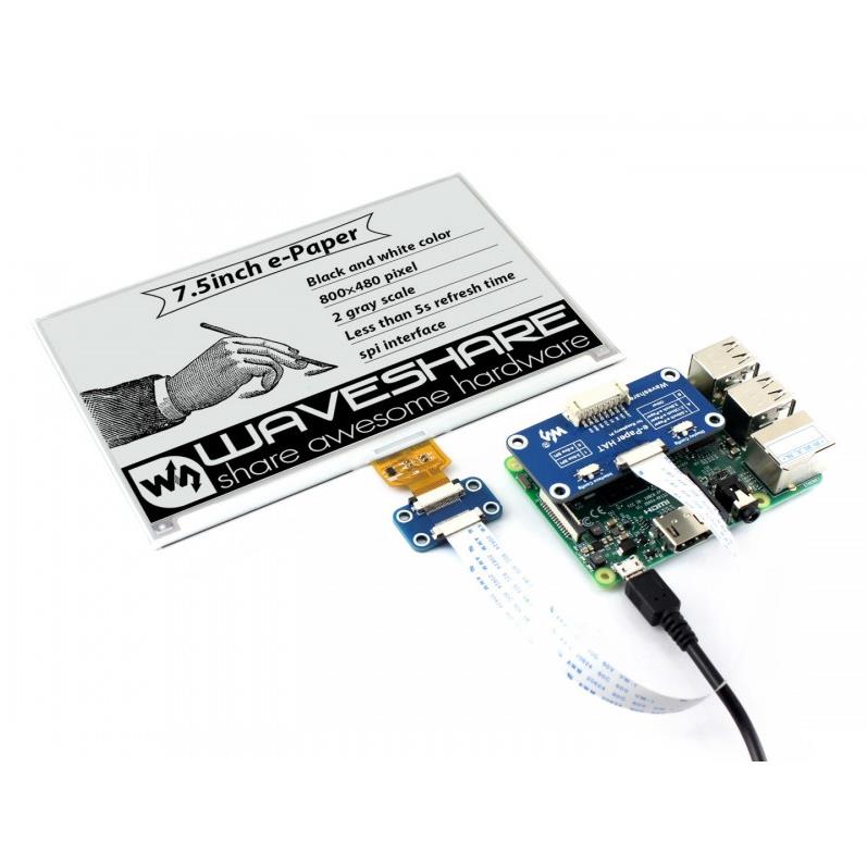 Waveshare 800*480,7.5inch E-In - đánh giá và giá Turing Pi 2