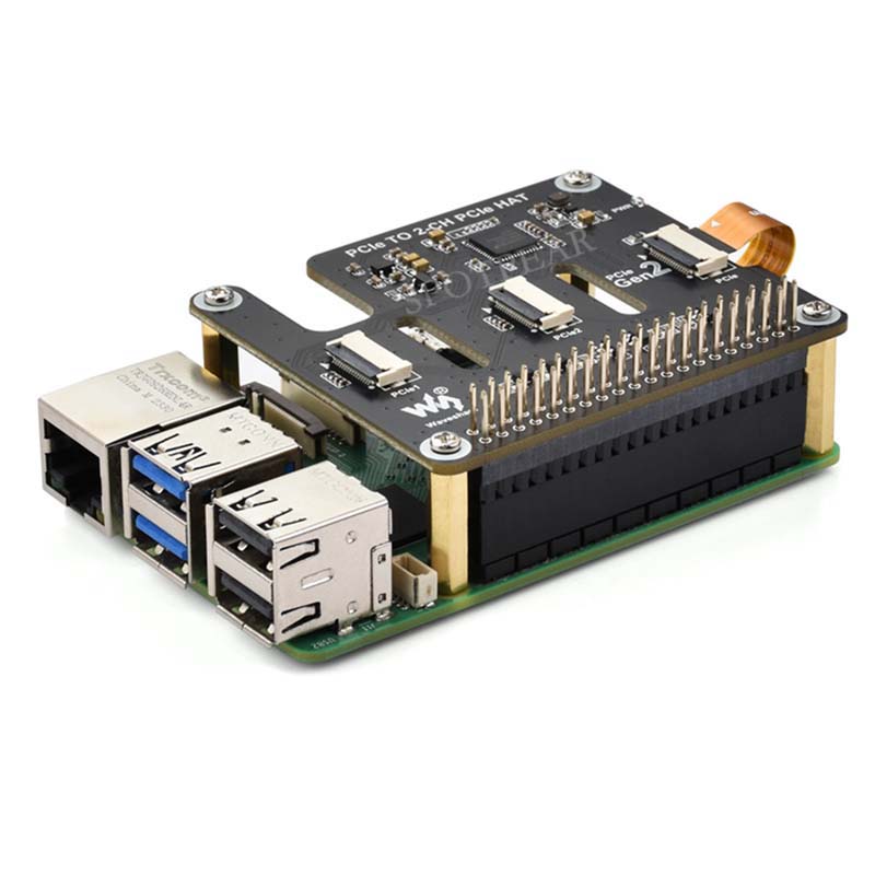 Raspberry Pi 5 PCIe to 2-CH PC - đánh giá và giá Turing Pi 2