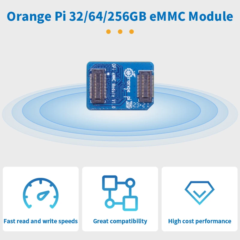 Woli Orange Pi Module 32GB 64G - đánh giá và giá Orange Pi 5 Plus 32Gb